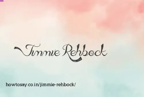Jimmie Rehbock