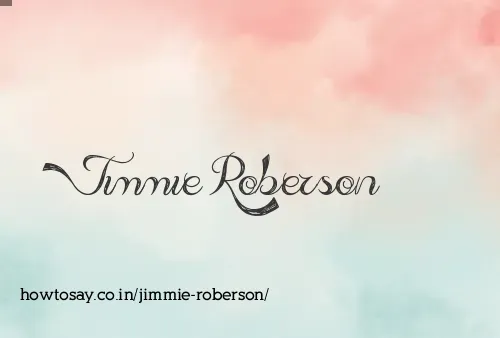 Jimmie Roberson