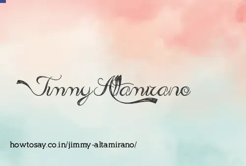 Jimmy Altamirano