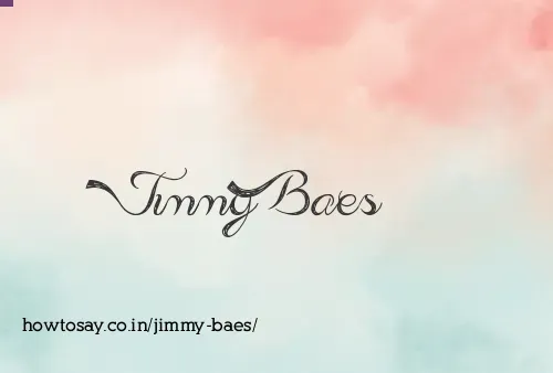 Jimmy Baes