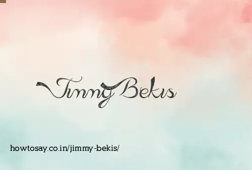 Jimmy Bekis