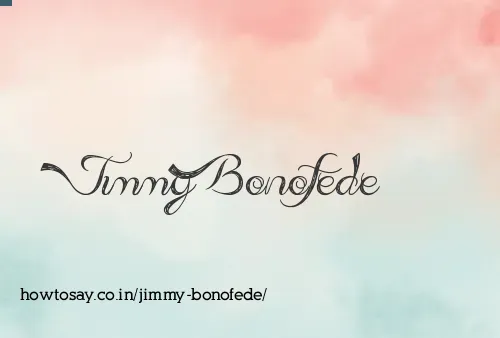 Jimmy Bonofede