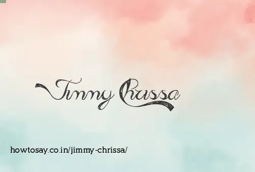 Jimmy Chrissa