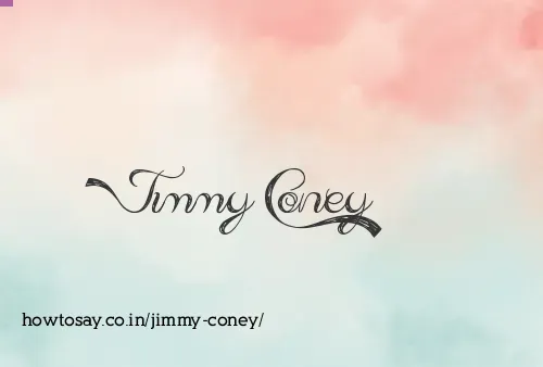 Jimmy Coney