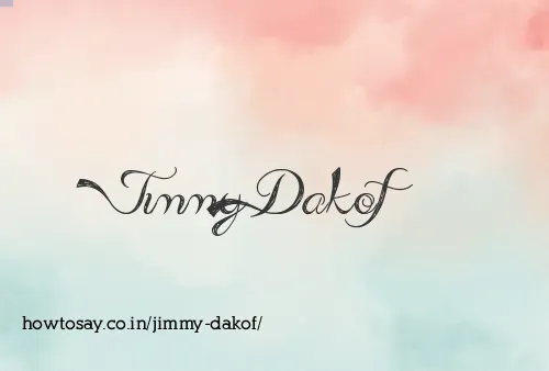 Jimmy Dakof