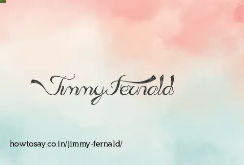 Jimmy Fernald