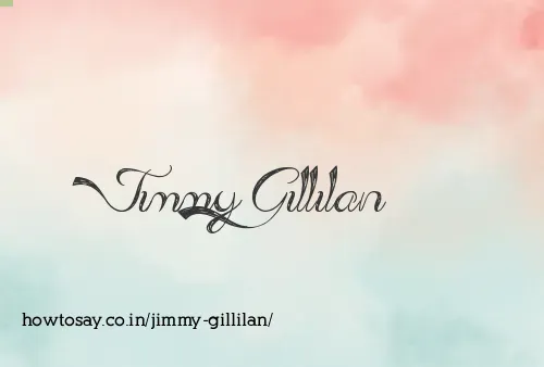 Jimmy Gillilan