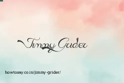 Jimmy Grider