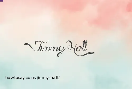 Jimmy Hall