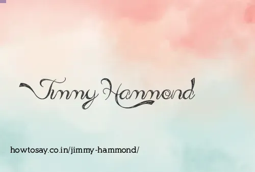 Jimmy Hammond