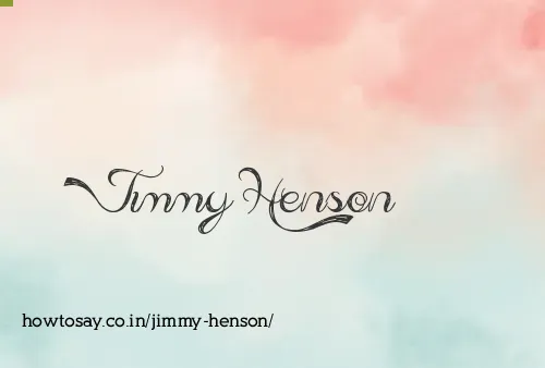 Jimmy Henson