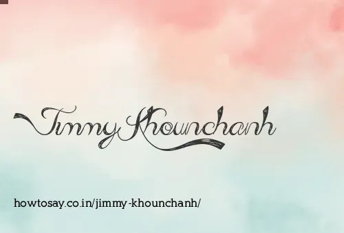 Jimmy Khounchanh