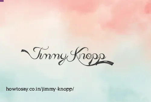 Jimmy Knopp