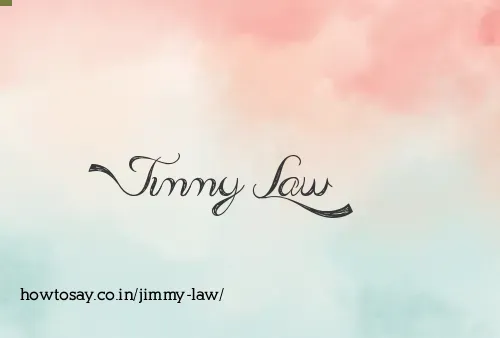 Jimmy Law