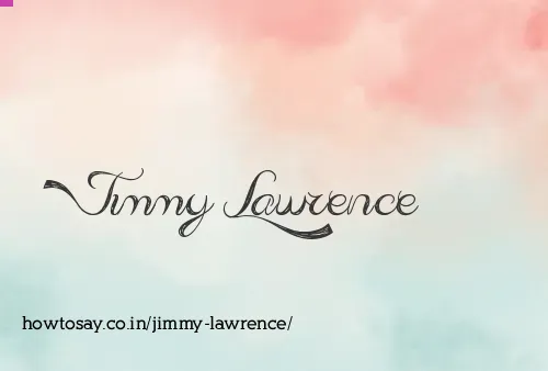 Jimmy Lawrence