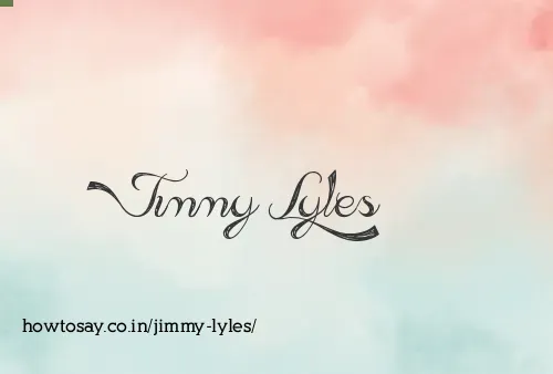 Jimmy Lyles