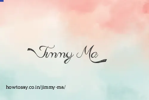 Jimmy Ma