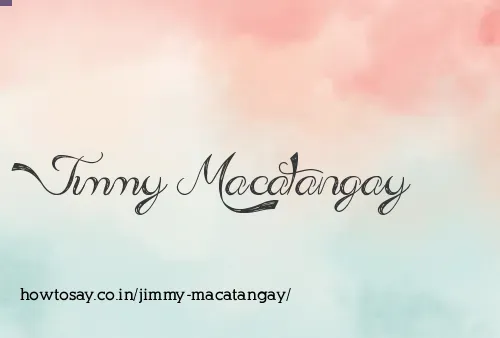 Jimmy Macatangay
