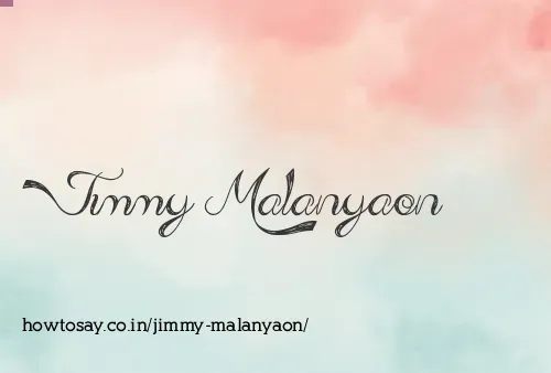 Jimmy Malanyaon