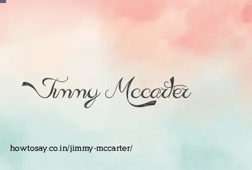 Jimmy Mccarter