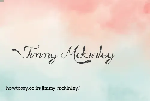 Jimmy Mckinley