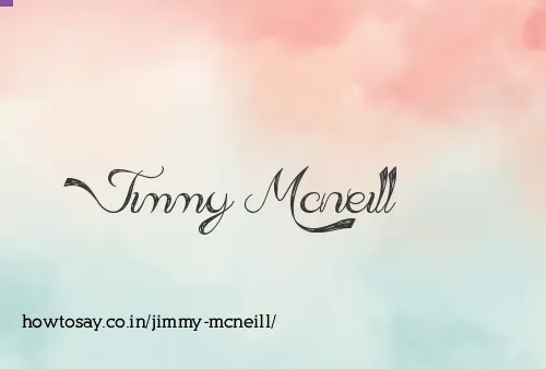 Jimmy Mcneill