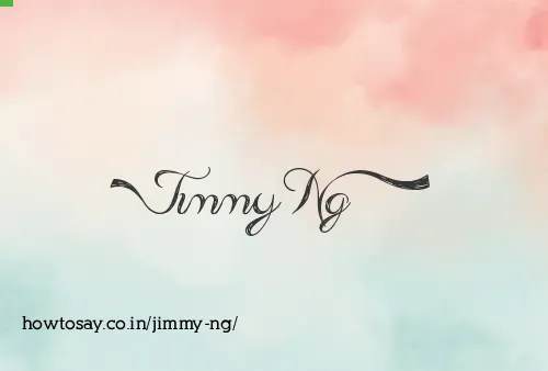Jimmy Ng