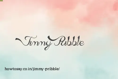 Jimmy Pribble