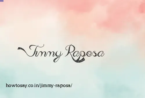 Jimmy Raposa