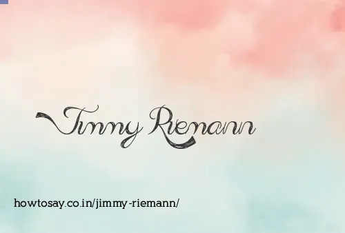 Jimmy Riemann