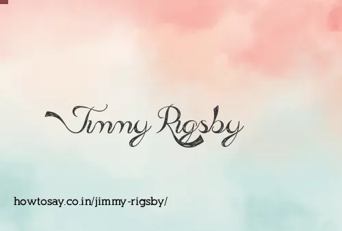 Jimmy Rigsby