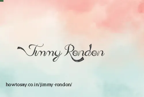 Jimmy Rondon