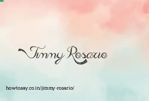 Jimmy Rosario