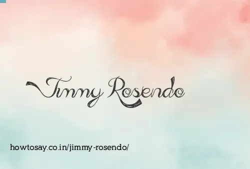 Jimmy Rosendo