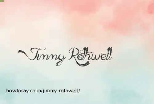 Jimmy Rothwell
