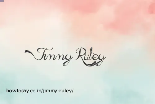 Jimmy Ruley