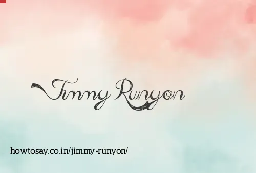 Jimmy Runyon