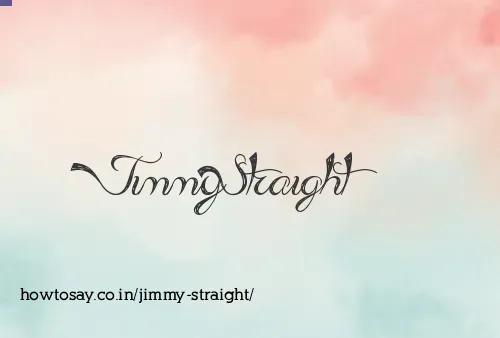 Jimmy Straight