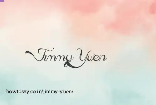 Jimmy Yuen