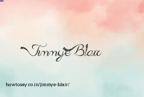 Jimmye Blair