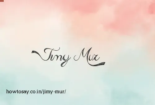 Jimy Mur