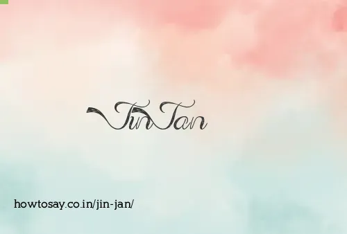 Jin Jan