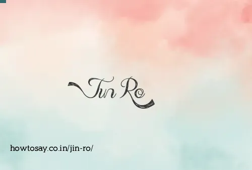 Jin Ro