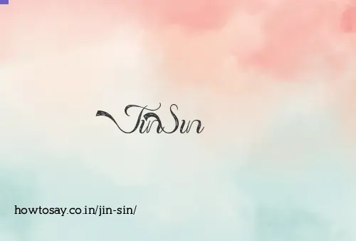 Jin Sin