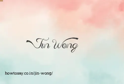 Jin Wong