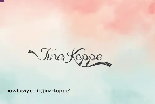 Jina Koppe