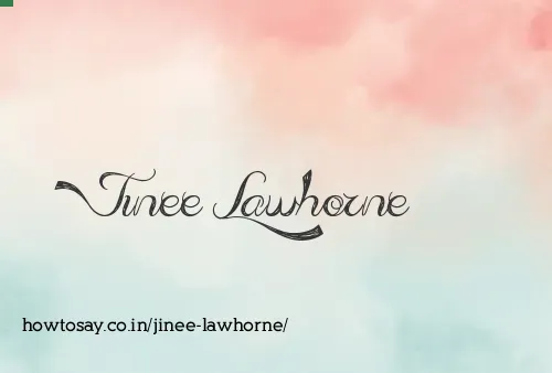 Jinee Lawhorne