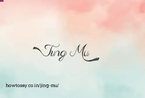 Jing Mu