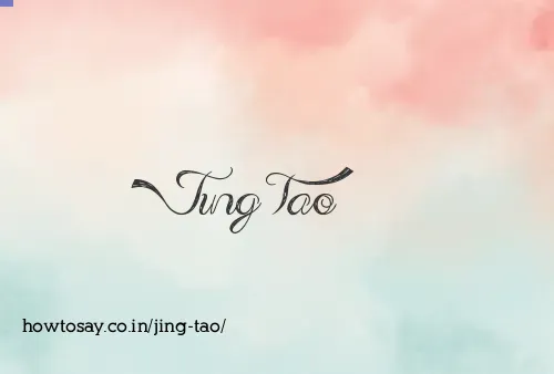 Jing Tao