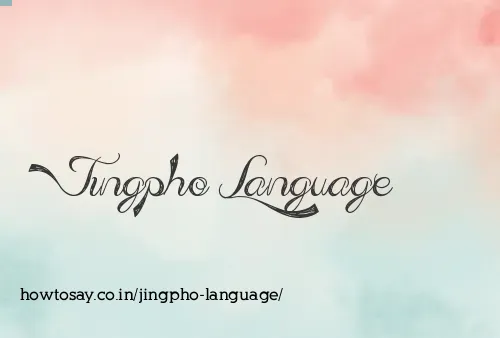 Jingpho Language
